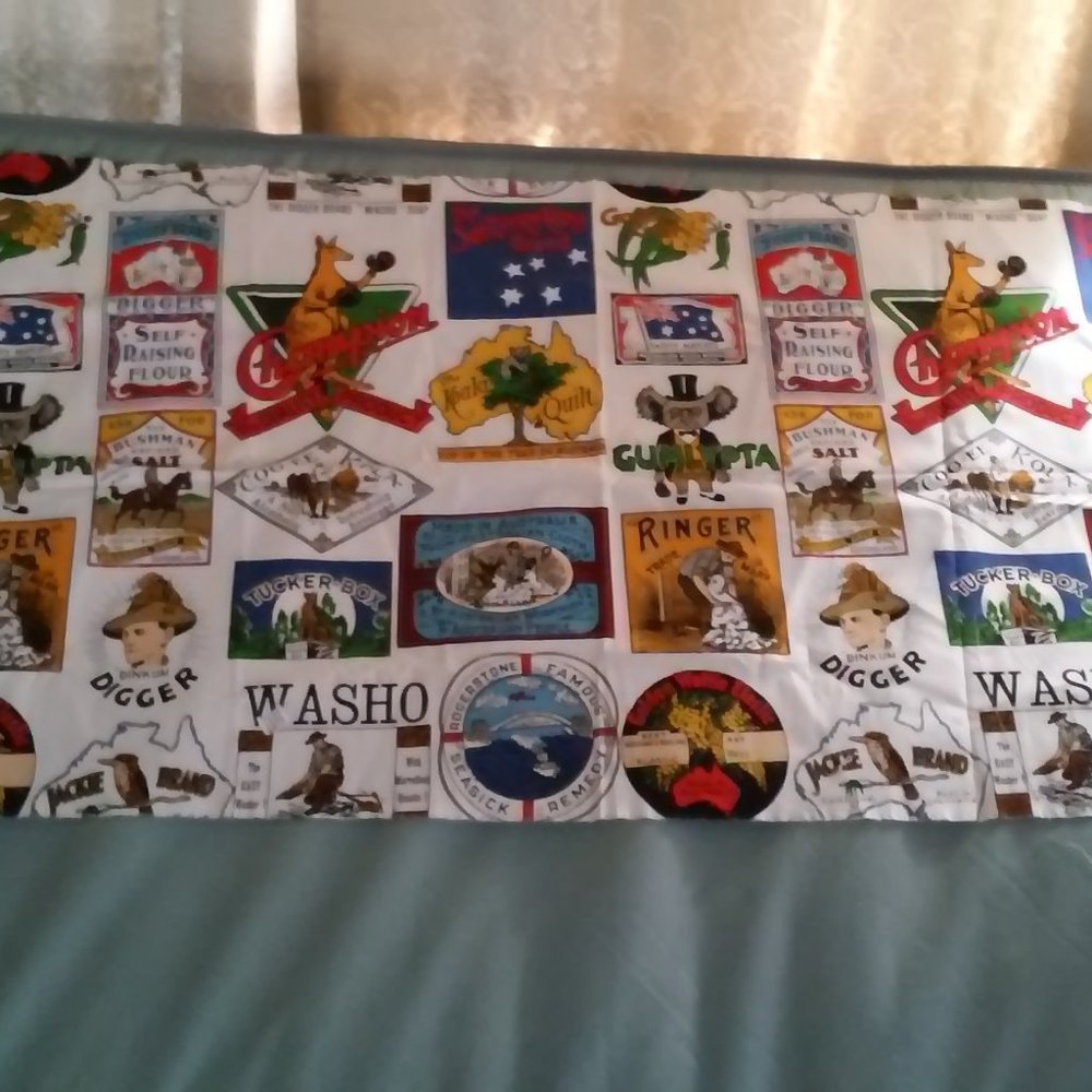 Australia Craft Cloth For Pillows Or Placemat Or... 4 Ft Long x 2 Ft Wide